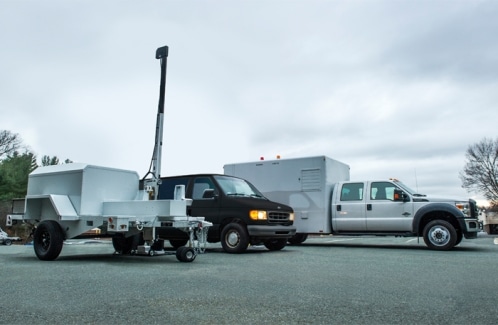 ZBV with Tx-view X-ray inspection vehicle