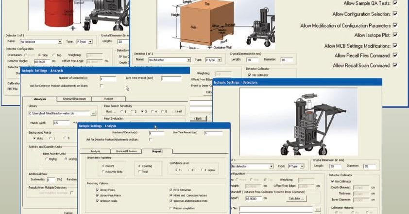 ISOTOPIC: Measurement Software for Decontamination